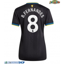 Maglie da calcio Manchester United Bruno Fernandes #8 Terza Maglia Femminile 2025-26 Manica Corta